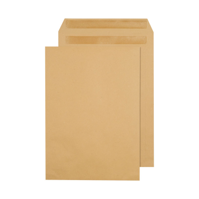 C4 Envelopes Pocket Self Seal 80gsm Manilla