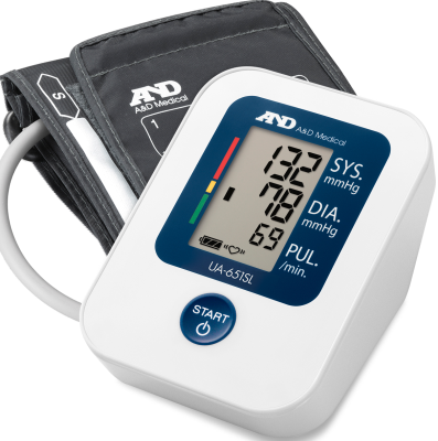 A&D Medical UA-651SL Upper Arm Blood Pressure Monitor with Semi-Large Cuff