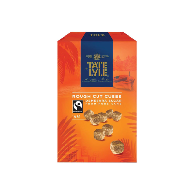 Tate and Lyle Demerara Rough Cut Sugar Cubes 1kg