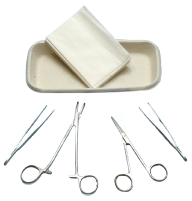 Bronze Fine Suture Minor Surgery Pack