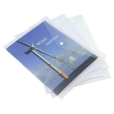 A4 Document Folders Transparent