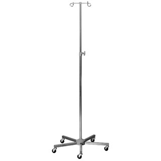 Stainless Steel Knockdown IV Stand Plastic Boss