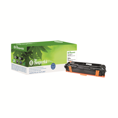 Respectful HP 125A Compatible Black LaserJet Toner Cartridge CB540A