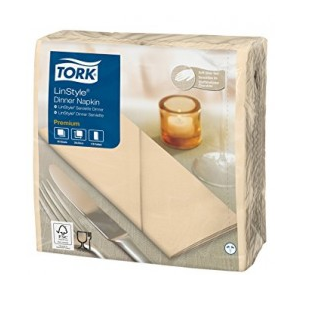 Tork Linstyle Dinner Napkins 8 Fold 39x39cm