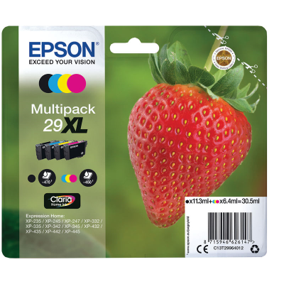 Epson No.29XL High Capacity Ink Cartridge Multipack