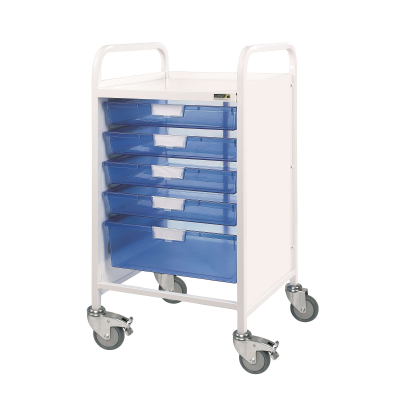 VISTA 50 Trolley 4 Single/1 Double Trays