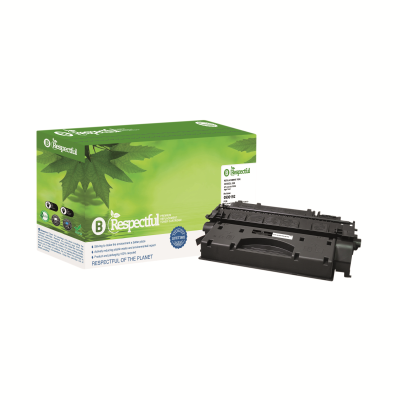 Respectful HP 05X Black High Yield LaserJet Toner Cartridge CE505X