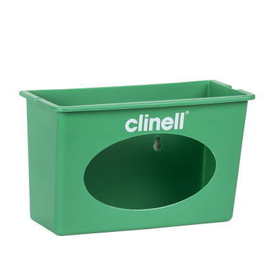 Clinell Wall Mounted Universal Wipe Dispenser Green