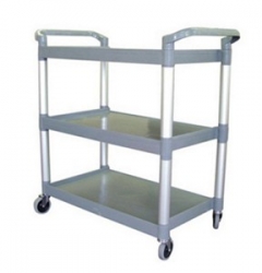 3 Tier Plastic Trollies 950 x 490 x 1030mm