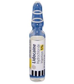 [AMB] (POM) Lidocaine - 1% - 50mg/5ml - 5ml Ampoule - (Pack 10)