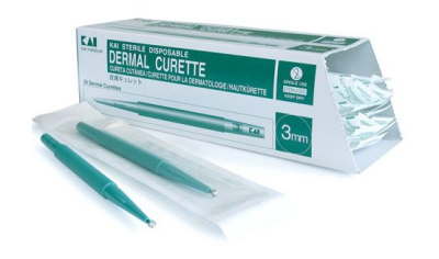 KAI Disposable Curette - Pack of 20 3mm