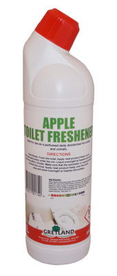 Apple Toilet Cleaner 1 Litre Multipack (x10)