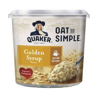 Oat So Simple Golden Syrup Pot 57g (8 pack)