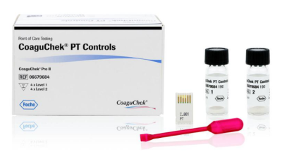 Roche CoaguChek® Pro II Monitor CoaguChek PT Controls (for Pro II)