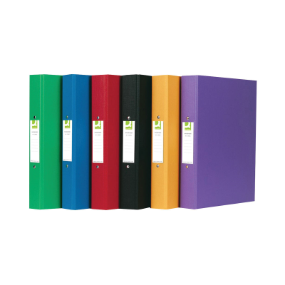 Q-Connect 25mm 2 Ring Binder Assorted