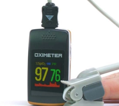 Creative PC-60E Finger Pulse Oximeter with additional Paediatric Clip Sensor