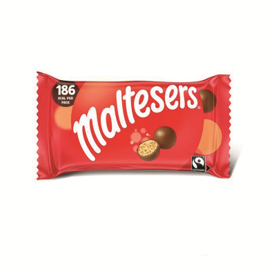 Maltesers Milk Chocolate and Honeycomb Balls 37g Bag