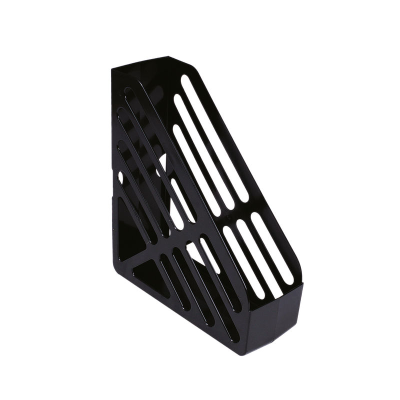 Large Capacity Plastic Magazine Files Black