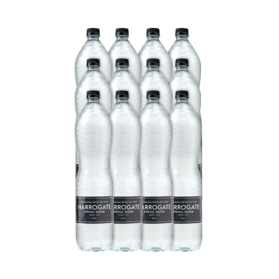 Harrogate Still Spring Water 1.5L Plastic Bottles (12 Pack)