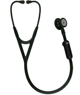 3M™ Littmann® CORE Digital Stethoscope - Black Chestpiece, Tube, Stem and Headset - 69cm