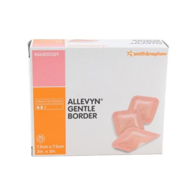 Allevyn Gentle Border Dressing 7.5cm x 7.5cm