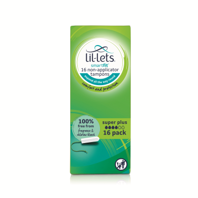 Lil-Lets Non-Applicator Tampons Super Plus x16