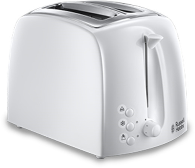 Russell Hobbs 2 Slice Toaster - White