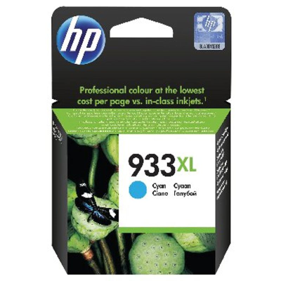 HP No.933XL High Capacity Ink Cartridge Cyan