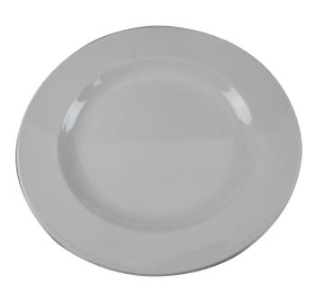 Porcelain Plate, White 170mm