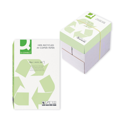 Q-Connect A4 Recycled Copier Paper 80gsm