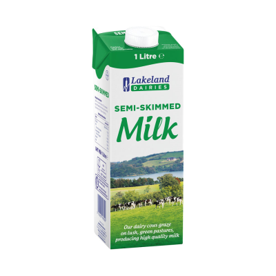 Viva Semi Skimmed Milk 1 Litre Pk12