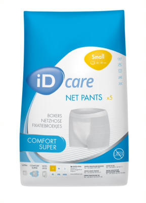 iD Care Comfort Super Net Pants Small