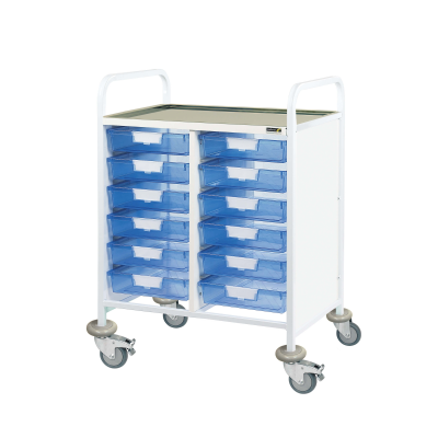 VISTA 60 Clinical Trolley 12 Single Trays