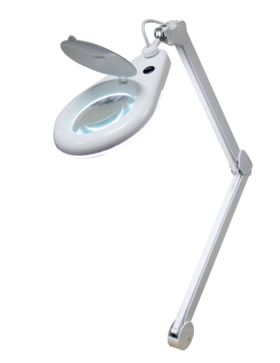 Daray Circular MAG712 LED 12 Dioptre Magnifying Light Desk Mount