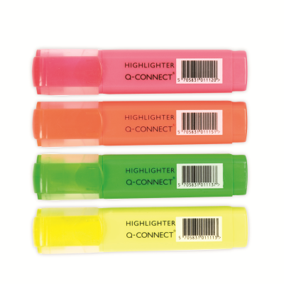 Q-Connect Assorted Highlighter Pens