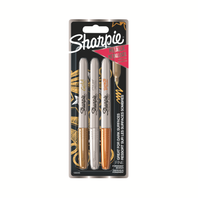 Sharpie Permanent Marker Fine Metallic Assorted