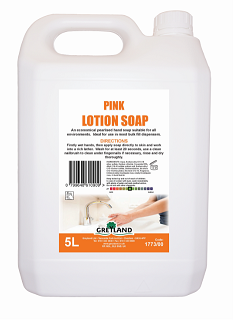 Standard Pink Pearlised Hand Soap 5 Litre