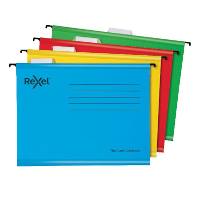 Rexel Multifile Extra Foolscap V-base Suspension File Polypropylene