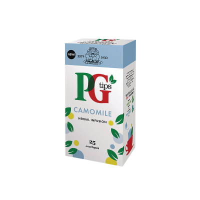 PG Tips Camomile Envelope Tea Bags (Pack of 25)