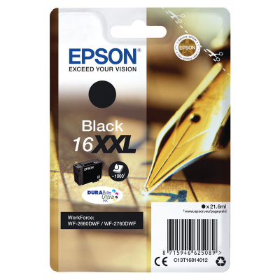 Epson No.16XXL High Cacpacity Ink Cartridge Black