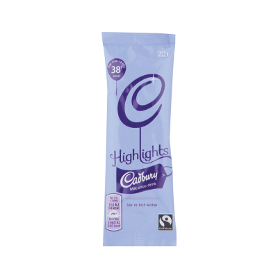 Cadbury Highlights Instant Drinking Chocolate Sachet 11g (Pack of 30)