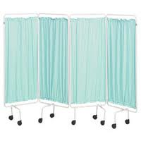 Sidhil Replacement Screen Curtains Plastic, Green | Medical Supermarket