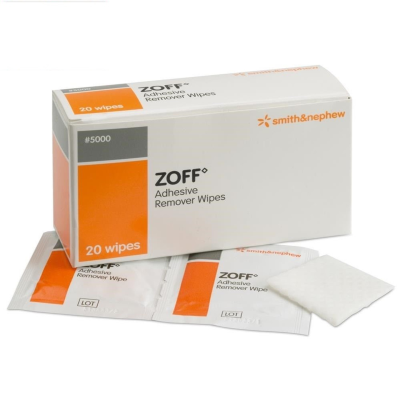 Zoff Adhesive Remover Wipes