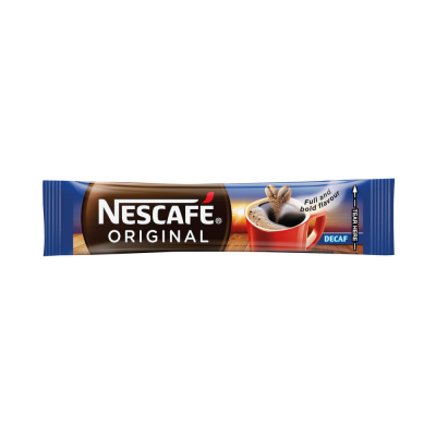 Nescafe Decaffeinated One Cup Sticks Coffee Sachets (Pack of 200)