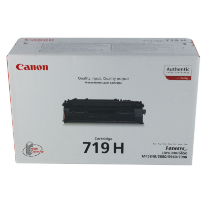 Canon 719 H High Capacity Toner, Black, 3480B002