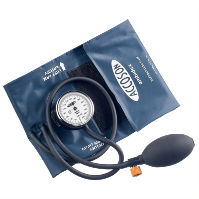 Accoson Pocket Aneroid Sphygmomanometer with Adult Ambidex Cuff