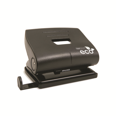 Rapesco Eco Medium Hole Punch Capacity 22 Sheets Black 1086