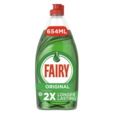 Fairy Original Washing Up Liquid 654ml