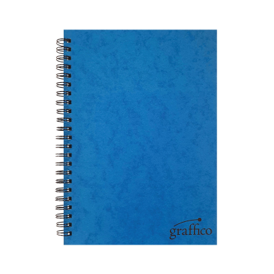 Graffico Twin-Wire Pressboard A5 Notebook