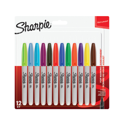 Sharpie Permanent Marker Fine Assorted